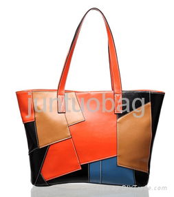 Genuine Leather  Women Shoulder Big Bag 2