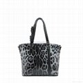 New Designer Leopard Print Genuine Leather  Women Single Shoulder Bag 3