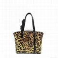 New Designer Leopard Print Genuine Leather  Women Single Shoulder Bag 5
