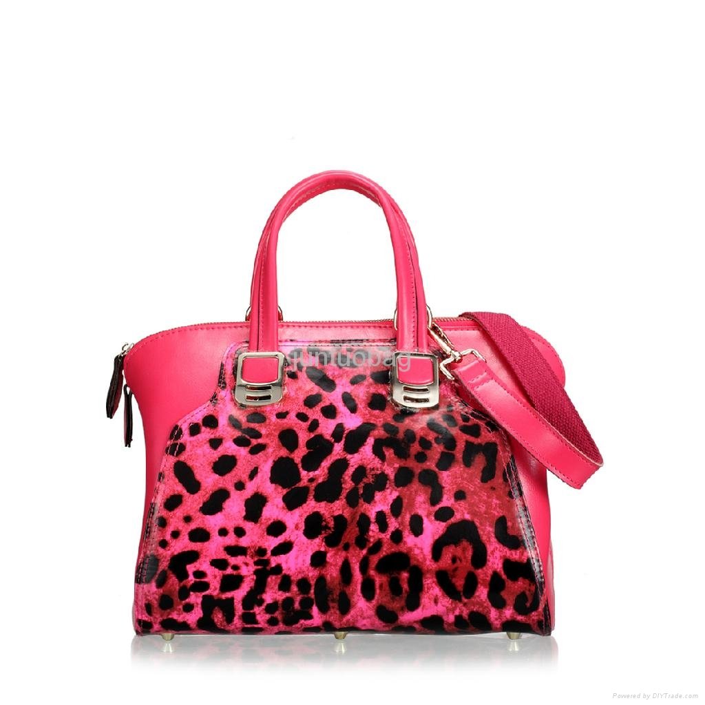  Autumn and Winter Leopard Genuine Leather  Women Bag 4