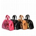  Autumn and Winter Leopard Genuine Leather  Women Bag 5