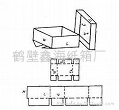 0312半开槽有盖箱