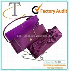 fancy lady bag with metal chain for OL