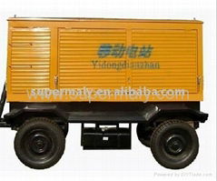 CE approved 500kw trailer generating set