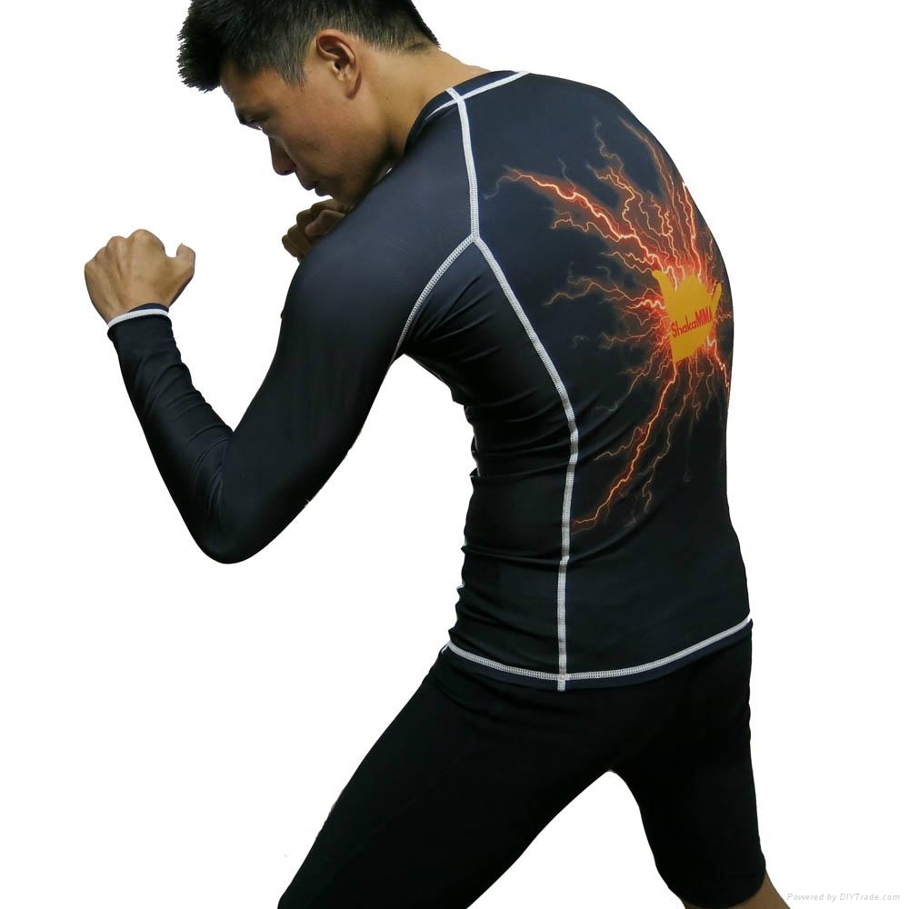 Fighting Rash Guard MRGL121201 ShakaMMA (China Manufacturer