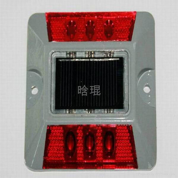 2013 Red led Solar Aluminum Road Stud Moel HK-JD105