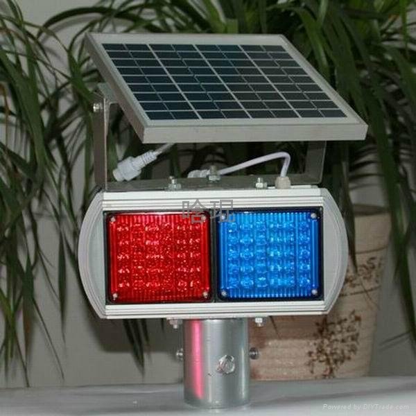 Super powered Solar Flashing Warning light Model HKJB202 4