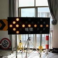 浙江道路交通警示标志牌25组像素筒灯头尺寸1200*600*60mm 5