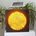 300mm solar flash LED light traffic