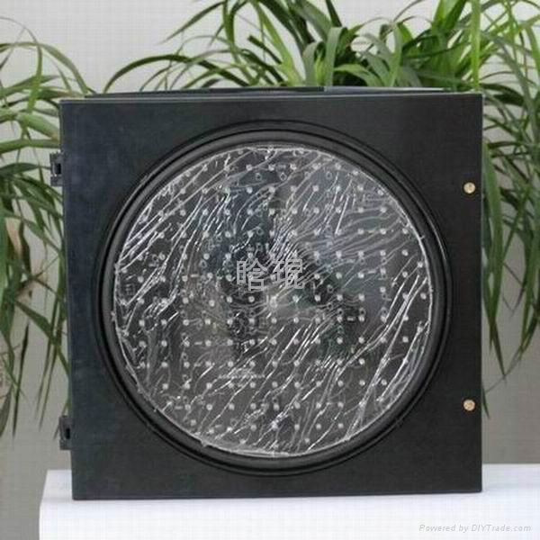 300mm solar flash LED light(traffic light Bar) Model HK-JY400 2