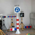 Solar traffic signal steel Model