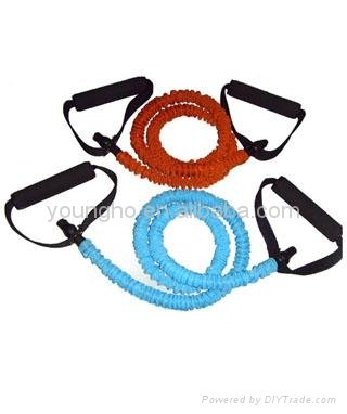  Heavy Resistance Band Exercise Workout Rubber Tube 2