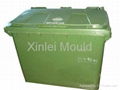 commodity plastic dustbin mould  2