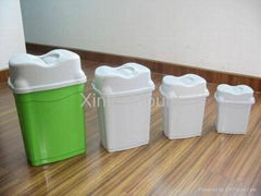 plastic injection dustbin mould/ mouding 