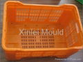 plastic injection turnover box mould 2