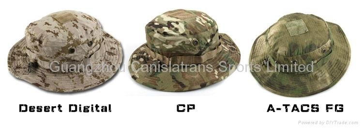 Tactical Battle Rip  Boonie Cap Hat with Velcro 5