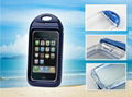 depth 10 meters waterproof case/cover for iphone4/4s 4