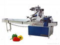 Pepper packaging in horizontal flow wrapper 1