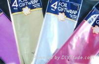 Foil gift wrap