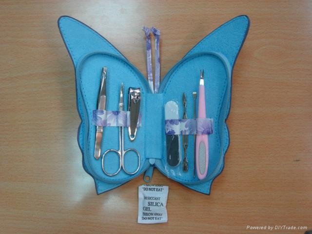 Manufacturer directly price for the beauty manicure sets,promotion gifts 4