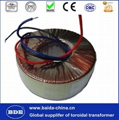 toroidal transformer for electrical machine