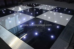 Illuminated Dance Floor with Twinkle LED Lights