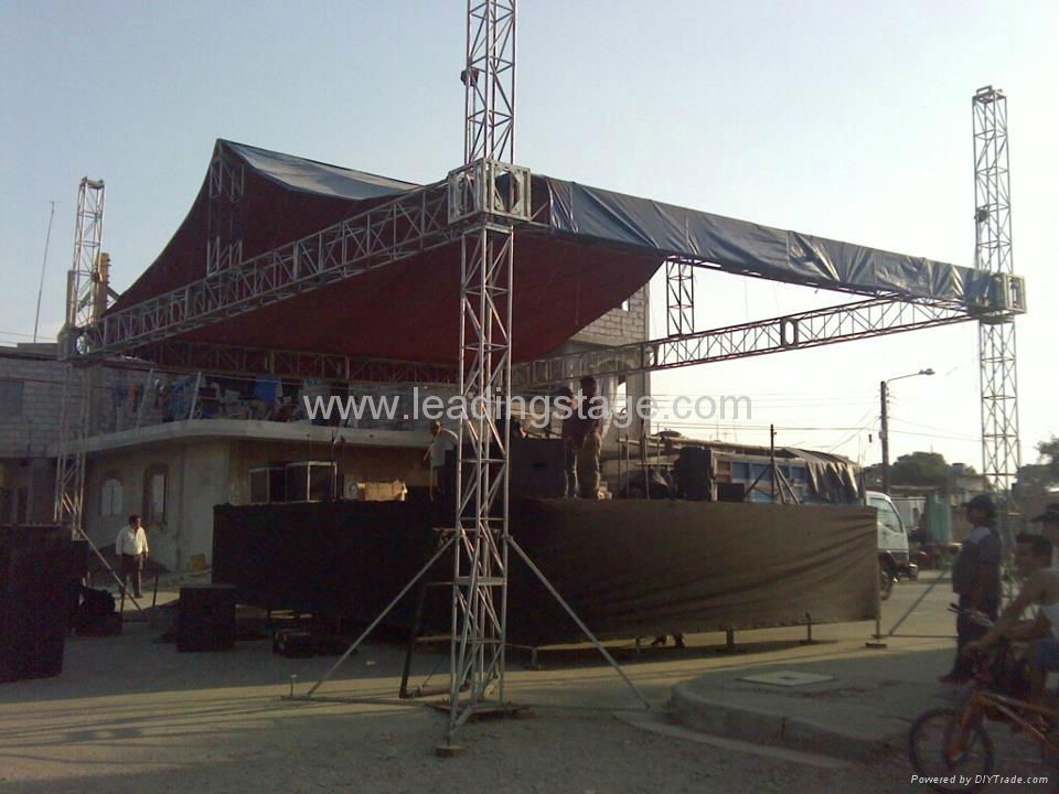 Arch-shaped Roof system 12x8x6m 4