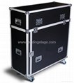60cm high Folding Stage with Transportation Road Cases 2