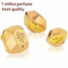 free shipping authentic Paco Rabanne One Million EDT Spray Homme Perfume 100ml (