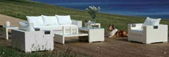 ARTIE GARDEN outdoor wicker sofa set