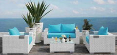 ARTIE GARDEN outdoor PE wicker sofa set