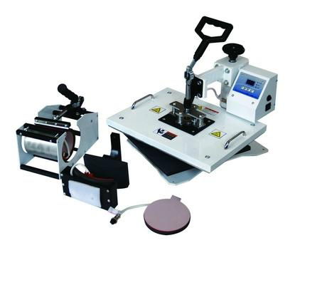 Combo Heat Press Machine(4-in-1)_Heat Transfer Machine