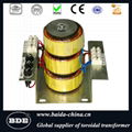 Toroidal medical isolation transformer