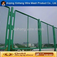 pvc coated durable wire mesh fence with certification