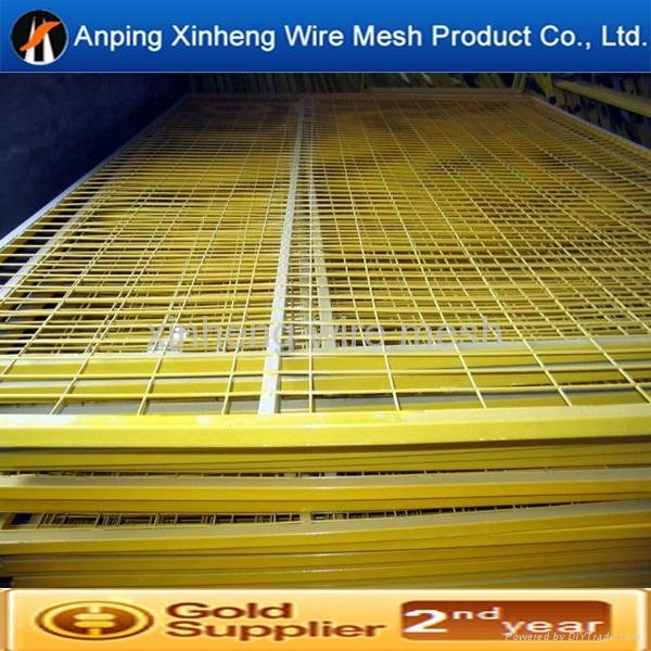 pvc coated welded wire mesh fence panel with certification