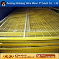 pvc coated welded wire mesh fence panel with certification