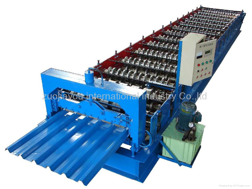 Roof Metal Sheet Corrugated Profile Roll Forming Machine  