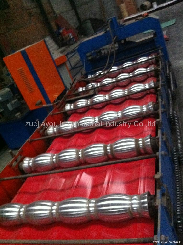 Roof Metal Sheet Corrugated Profile Roll Forming Machine   3