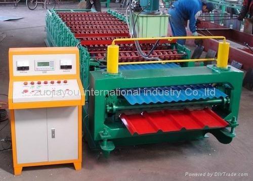 Roof Metal Sheet Corrugated Profile Roll Forming Machine   5