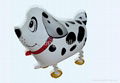 walking dog pet foil balloon 1