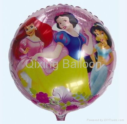 round foil printed balloon festival decoration