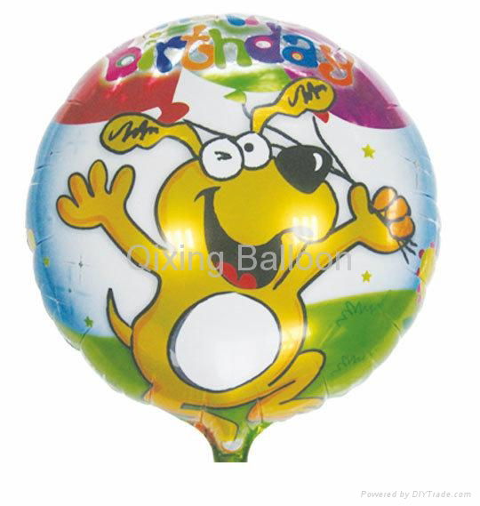 round foil printed balloon festival decoration 5