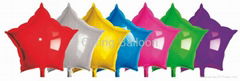 star shape foil helium balloon party decoration