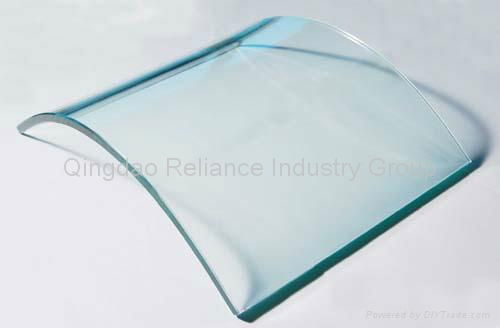 8mm flat and curved tempered glass 2