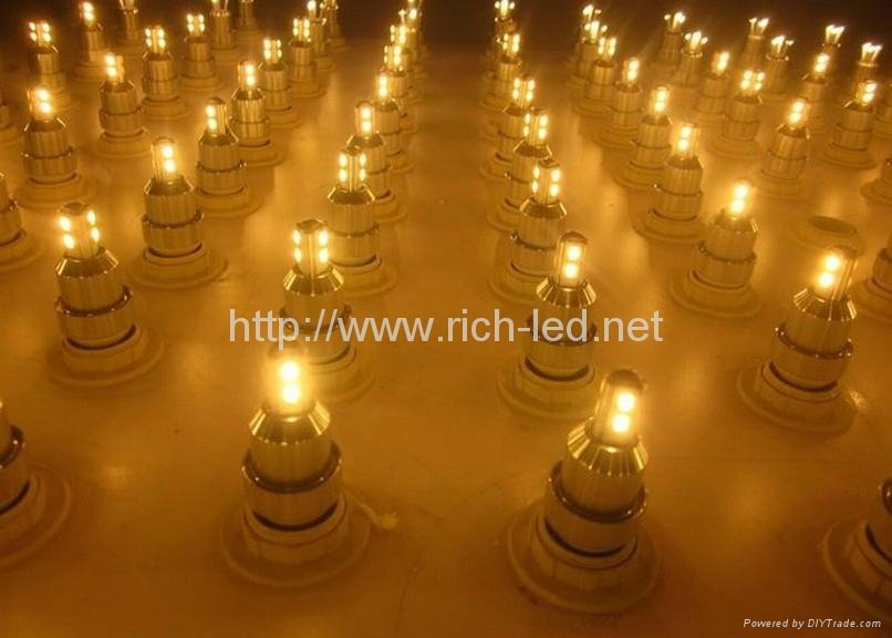 led Candle light bulb/crystal lamp smd5630 series  2