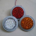 SAE 4" Round LED Truck Tail Light 1