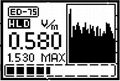 8GHz Electrosmog RF/LF dual mode field strength  power meter(100MHz-8GHz) ED78S 3