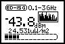 Electrosmog  WiFi spectrum analyzer RF field strength/power meter  2