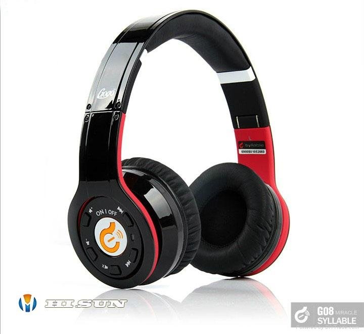 Wireless Headset Bluetooth Headphone Syllable G08 Noise Reduction Cancellation 