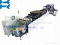 Box pouch with zipper,quad sides sealing with zipper bag making machine 3